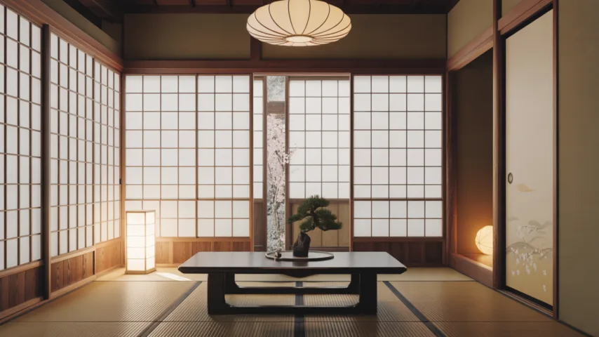 旅館の和室のイメージ